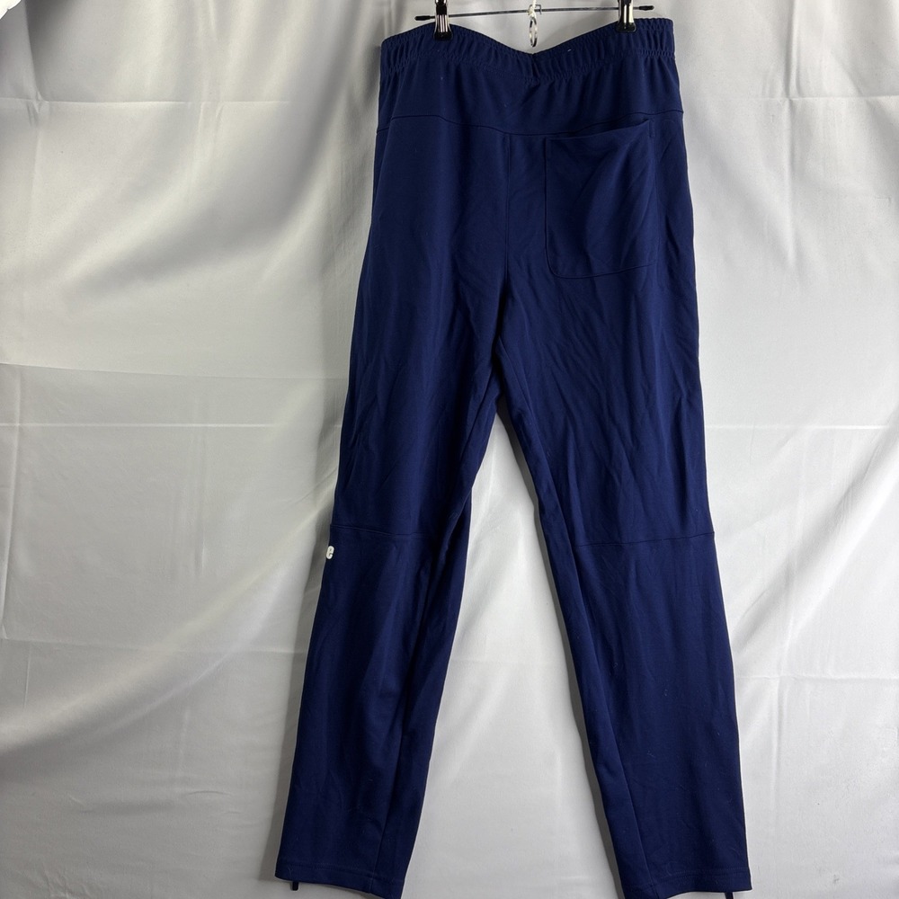 Prince Men's Medium Blue White Pickleball Ankle Zip Pants Athletic Tennis - Picture 5 of 6